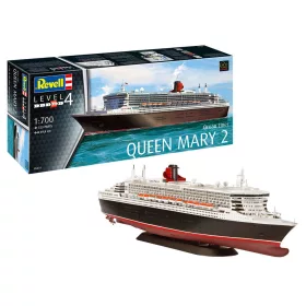 Revell Ocean Liner Queen Mary 2 – 1:700 hajó makett