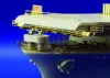 Eduard Accessories Flugzeugträger USS Hornet CV 8 Fotoätzsatz für Reling - korlátok – fotómaratott részletező készlet