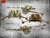 MiniArt German 7.5cm Anti-Tank Gun PaK 40. Mid Prod w/ Artillery Crew. Special Edition – 1:35 löveg makett