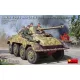 MiniArt Sd.Kfz. 234/4 Schwerer Panzerspähwagen 7,5 cm. w/Crew – 1:35 harcjármű makett