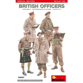   MiniArt British Officers.Special Edition – 1:35 figura makett
