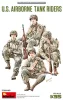 MiniArt U.S. Airborne Tank Riders – 1:35 figura makett