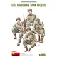 MiniArt U.S. Airborne Tank Riders – 1:35 figura makett