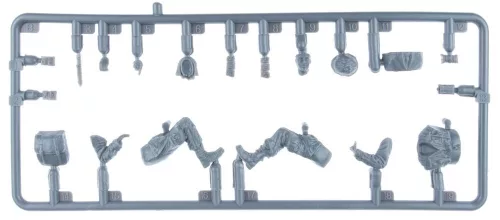 MiniArt U.S. Airborne Tank Riders – 1:35 figura makett