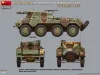 MiniArt Sd.Kfz.234/3 Schwerer Panzerspähwagen Stummel Late – 1:35 harcjármű makett