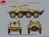 MiniArt Sd.Kfz.234/3 Schwerer Panzerspähwagen Stummel Late – 1:35 harcjármű makett