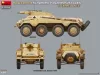 MiniArt Sd.Kfz.234/3 Schwerer Panzerspähwagen Stummel Late – 1:35 harcjármű makett
