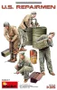 MiniArt U.S. Repairmen – 1:35 figura makett