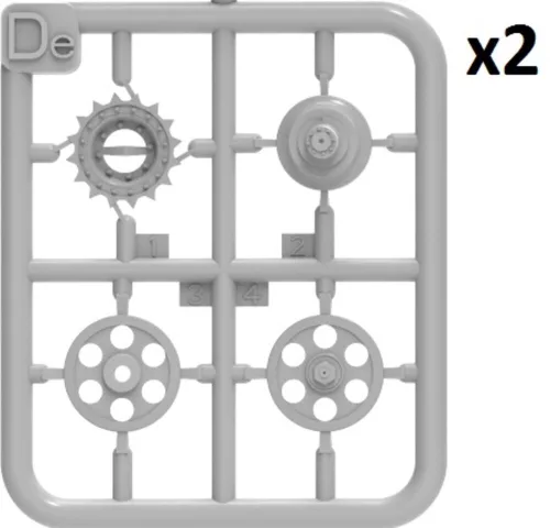 MiniArt Sd.Kfz.3a Maultier. Early Prod – 1:35 teherautó makett