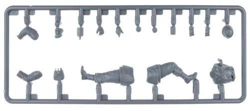 MiniArt Kampfgruppe Hansen. Battle of the Bulge – 1:35 figura makett