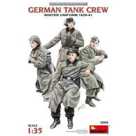  MiniArt German Tank Crew. Winter Uniform. 1939-41 – 1:35 figura makett