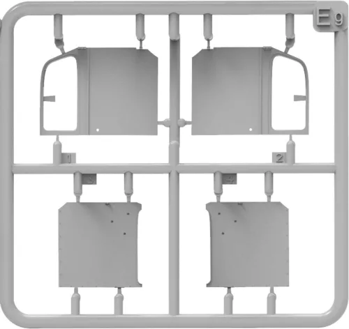 MiniArt German 4x4 Troop Carrier 3.6-6700A Rn-Type – 1:35 teherautó makett