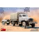 MiniArt G7117 Cargo Truck with Water Trailer – 1:35 teherautó makett