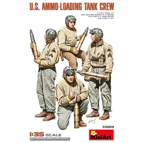   MiniArt U.S. Ammo-Loading Tank Crew. 2nd Edition – 1:35 figura makett