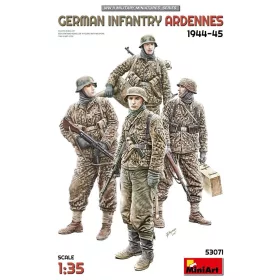   MiniArt German Infantry. Ardennes 1944-45 – 1:35 figura makett