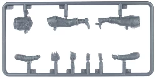 MiniArt German Infantry. Ardennes 1944-45 – 1:35 figura makett