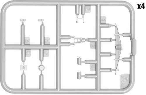 MiniArt Pz.Kpfw.III Ausf. D/B with Crew – 1:35 harcjármű makett