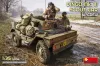 MiniArt Dingo Mk. III Scout Car w/ Crew – 1:35 harcjármű makett