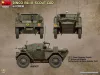 MiniArt Dingo Mk. III Scout Car w/ Crew – 1:35 harcjármű makett