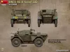 MiniArt Dingo Mk. III Scout Car w/ Crew – 1:35 harcjármű makett
