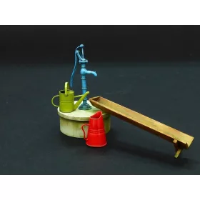Plus Model Garden pump – dioráma kellék makett
