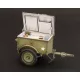 Plus Model U.S.Telephone trailer K-38 – dioráma kellék makett