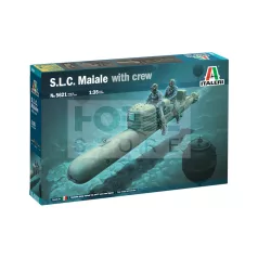   Italeri S.L.C. MAIALE with crew 1:35 tengeralattjáró makett 5621IT