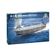 Italeri M.T.M. Barchino with crew 1:35 hajó makett 5623IT