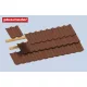 Plus Model Roof tiles corrugated 84 pcs – dioráma kellék makett