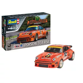   Revell Gift Set Porsche 934 RSR "Jägermeister Motorsport 50th Anniversary" – 1:24 versenyautó makett