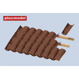   Plus Model Roof tiles Italian type 140pcs – dioráma kellék makett