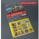 Plus Model Tin advertising sign Germany – dioráma kellék makett