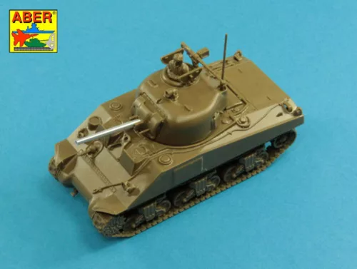 Aber Models U.S. 75mm M3 tank barrel for Sherman M4 - amerikai 75 mm-es M3 harckocsi-lövegcső