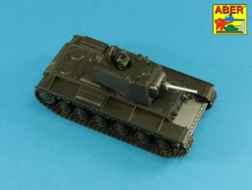 Aber Models Russian 76,2 mm F-32 barrel for KV-1 - orosz 76,2 mm-es F-32 lövegcső