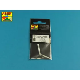   Aber Models Russian 152,4 mm M-10S barrel for KV-II - KV-II – orosz 152,4 mm-es M-10S lövegcső