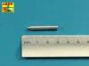 Aber Models Russian 152,4 mm M-10S barrel for KV-II - KV-II – orosz 152,4 mm-es M-10S lövegcső