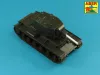 Aber Models Russian 152,4 mm M-10S barrel for KV-II - KV-II – orosz 152,4 mm-es M-10S lövegcső