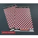 Plus Model Floor tiles red and white – dioráma kellék makett
