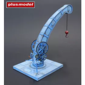   Plus Model Hand operated port crane – dioráma kellék makett