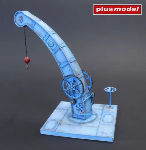 Plus Model Hand operated port crane – dioráma kellék makett