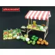 Plus Model Vegetable market – dioráma építmény makett
