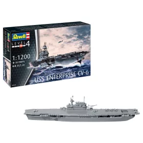   Revell USS Enterprise CV-6 – 1:1200 repülőgép-hordozó makett