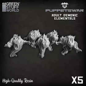 Green Stuff World Elemental Demons