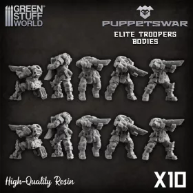 Green Stuff World Elite Troopers Bodies
