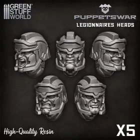 Green Stuff World Legionnaires heads