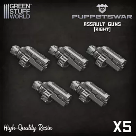 Green Stuff World Assault Weapon - Right