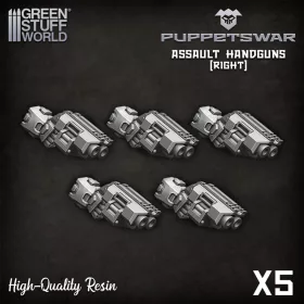 Green Stuff World Assault Handguns - Right