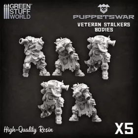 Green Stuff World Bodies of Stalker Troopers 2