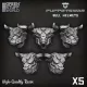 Green Stuff World Bull Helmets