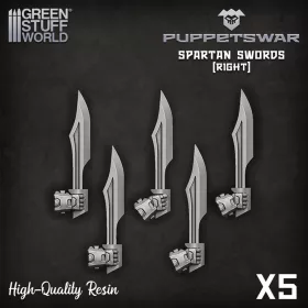 Green Stuff World Spartan Swords - Right